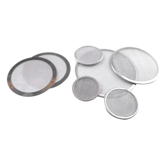 50 100 250 400 Micron 304 316 Stainless Steel Mesh Filter Disc